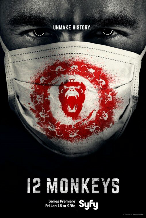 12 обезьян - постер